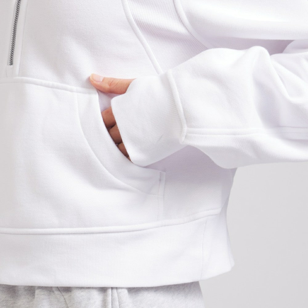 Detroit Red Wings lululemon Women's Scuba Oversized Half Zip Top - White | NHL near me