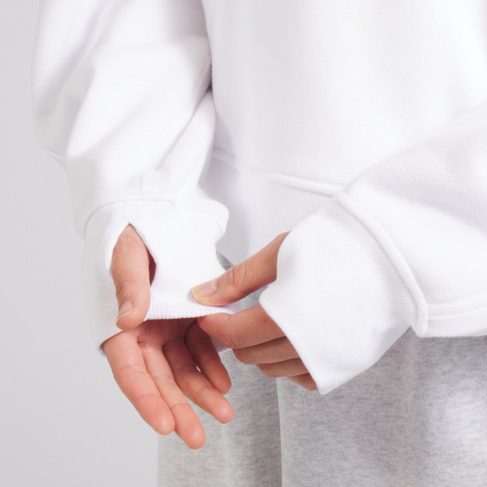 Detroit Red Wings lululemon Women's Scuba Oversized Half Zip Top - White | NHL near me