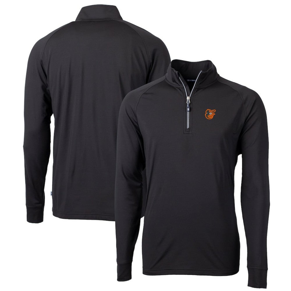 Baltimore Orioles Cutter & Buck Big & Tall Adapt Eco Knit Stretch Recycled Quarter-Zip Pullover Top Near Me