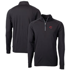 Cincinnati Reds Cutter & Buck Big & Tall Adapt Eco Knit Stretch Recycled Quarter-Zip Pullover Top Online