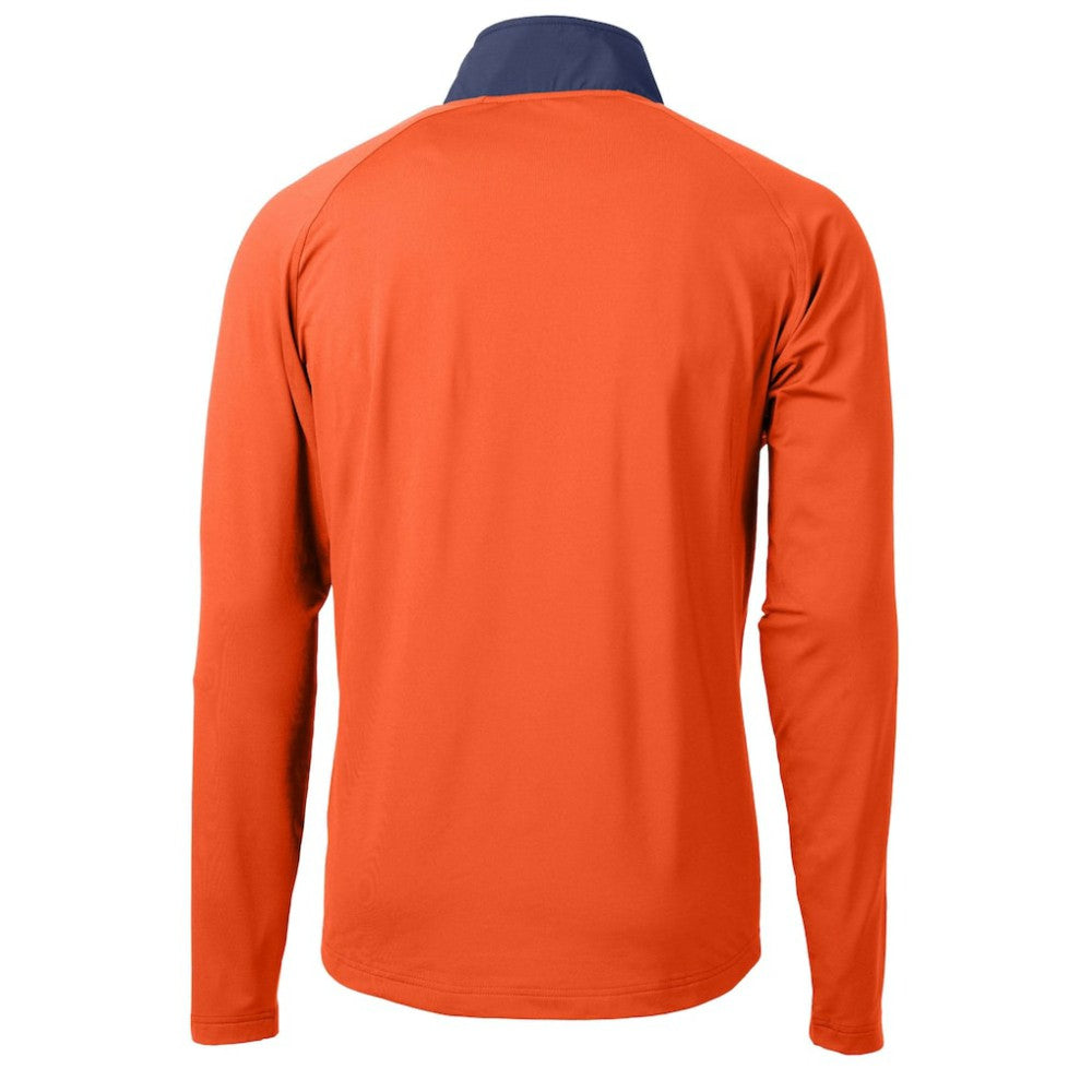 Detroit Tigers Cutter & Buck Adapt Eco Knit Hybrid Recycled Quarter-Zip Jacket Near Me