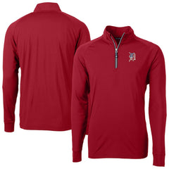 Detroit Tigers Cutter & Buck Patriotic Logo Adapt Eco Knit Stretch Recycled Quarter-Zip Pullover Top Online