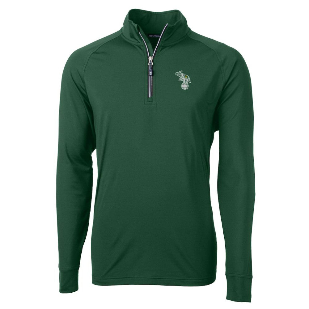 Athletics Cutter & Buck Stomper Adapt Eco Knit Stretch Recycled Quarter-Zip Pullover Top Online