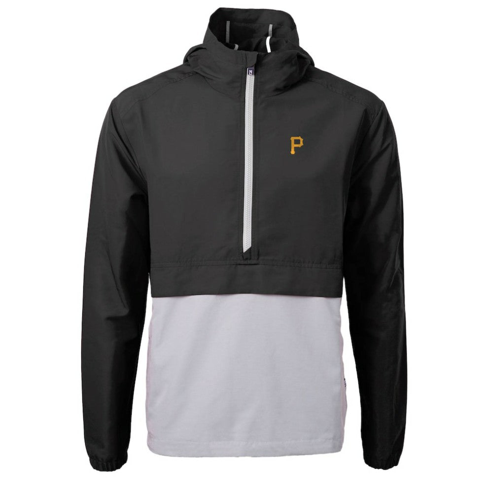 Pittsburgh Pirates Cutter & Buck Charter Eco Recycled Half-Zip Anorak Jacket Sale