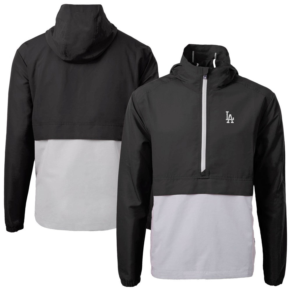 Los Angeles Dodgers Cutter & Buck Charter Eco Recycled Half-Zip Anorak Jacket Sale