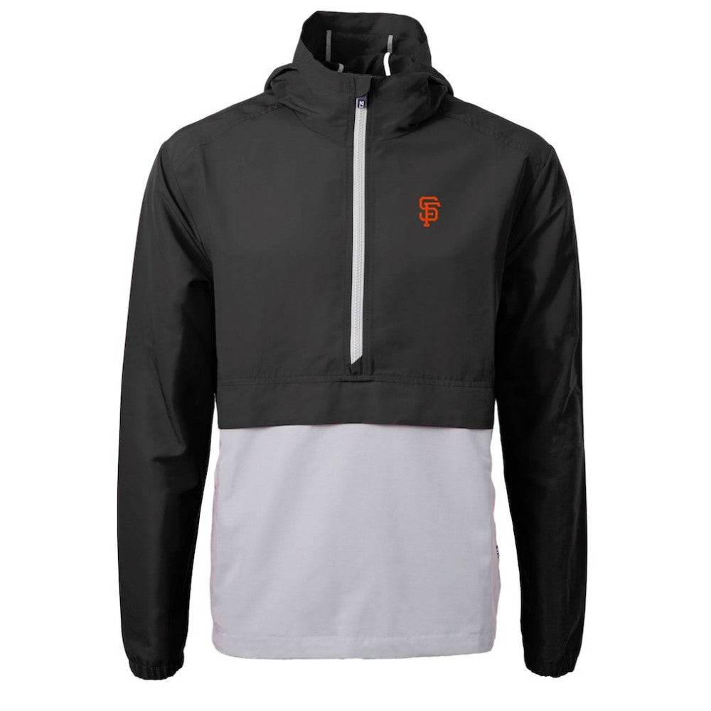 San Francisco Giants Cutter & Buck Charter Eco Recycled Half-Zip Anorak Jacket Discount