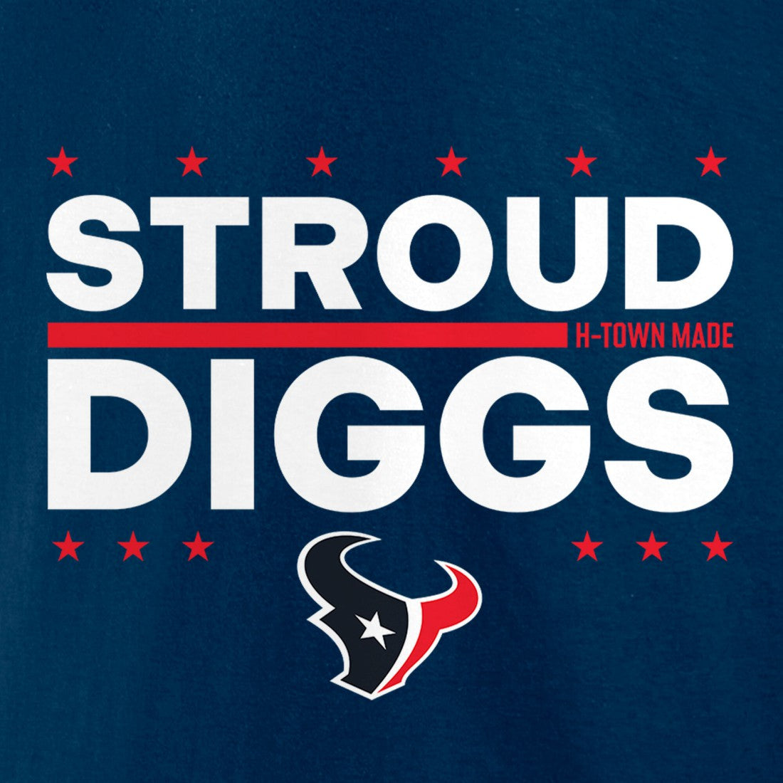 CJ Stroud & Stefon Diggs Houston Texans Election Players T-Shirt - Navy - NFL
