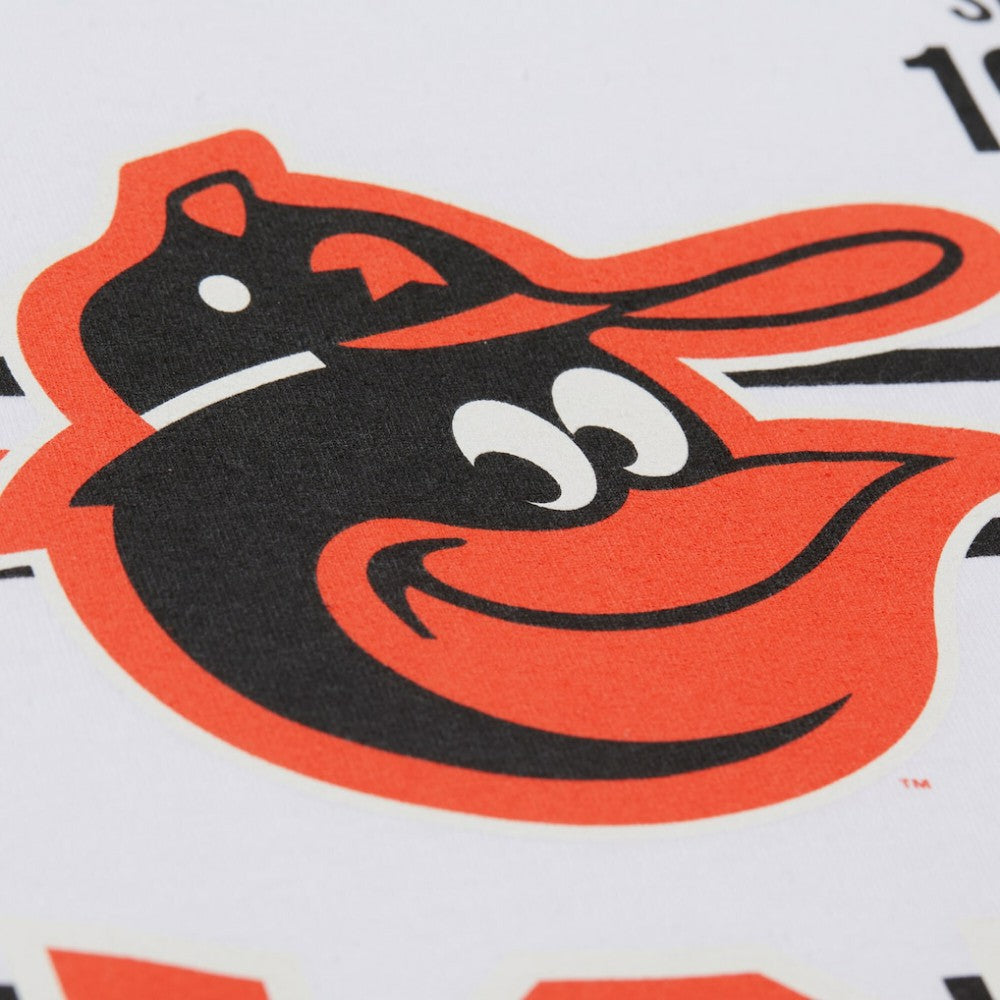 Baltimore Orioles Mitchell & Ness Cooperstown Collection Team Origins Premium T-Shirt for sale