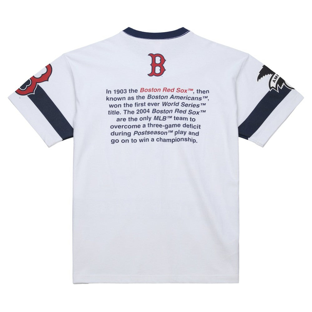 Boston Red Sox Mitchell & Ness Cooperstown Collection Team Origins Premium T-Shirt Outlet