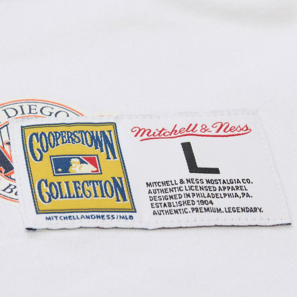 San Diego Padres Mitchell & Ness Cooperstown Collection Team Origins Premium T-Shirt Outlet