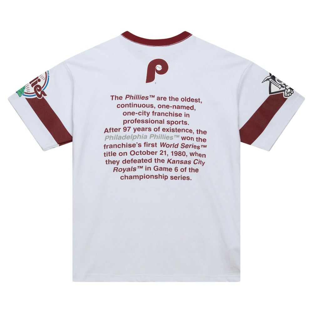 Philadelphia Phillies Mitchell & Ness Cooperstown Collection Team Origins Premium T-Shirt Online