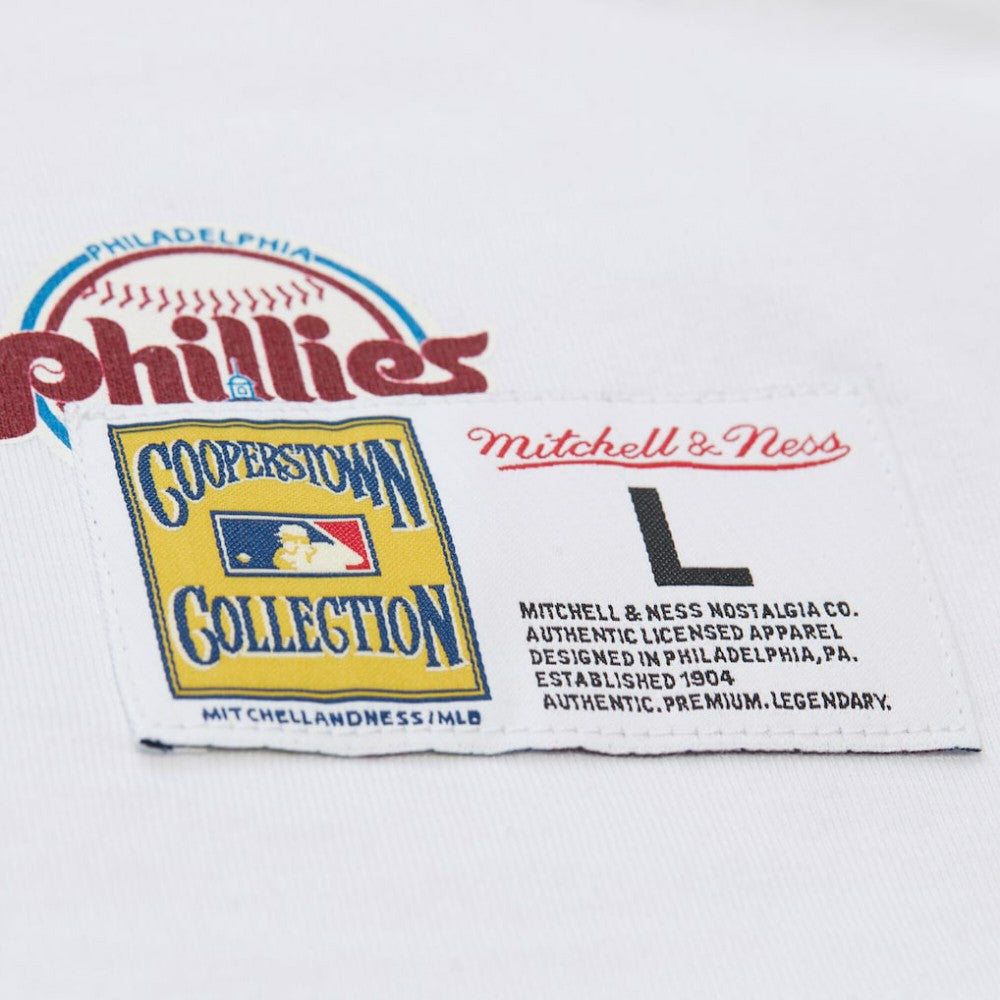 Philadelphia Phillies Mitchell & Ness Cooperstown Collection Team Origins Premium T-Shirt Online