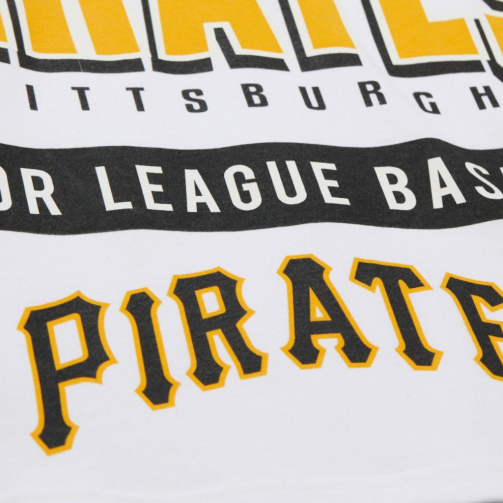 Pittsburgh Pirates Mitchell & Ness Cooperstown Collection Team Origins Premium T-Shirt Outlet