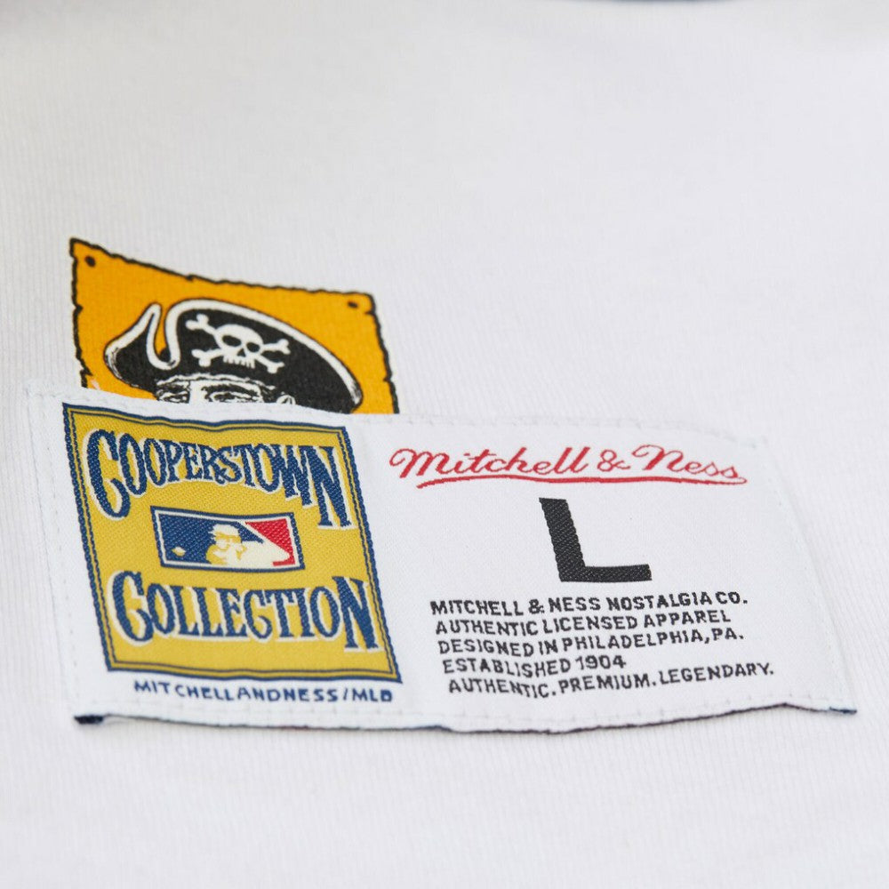 Pittsburgh Pirates Mitchell & Ness Cooperstown Collection Team Origins Premium T-Shirt Outlet
