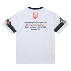 San Francisco Giants Mitchell & Ness Cooperstown Collection Team Origins Premium T-Shirt for sale
