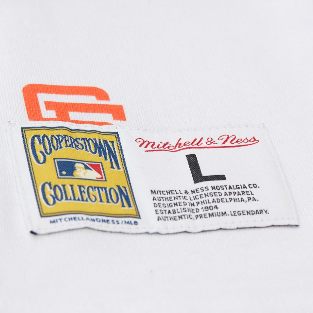 San Francisco Giants Mitchell & Ness Cooperstown Collection Team Origins Premium T-Shirt for sale
