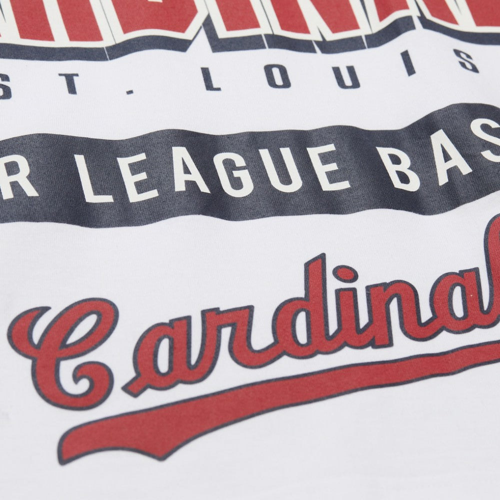 St. Louis Cardinals Mitchell & Ness Cooperstown Collection Team Origins Premium T-Shirt Sale