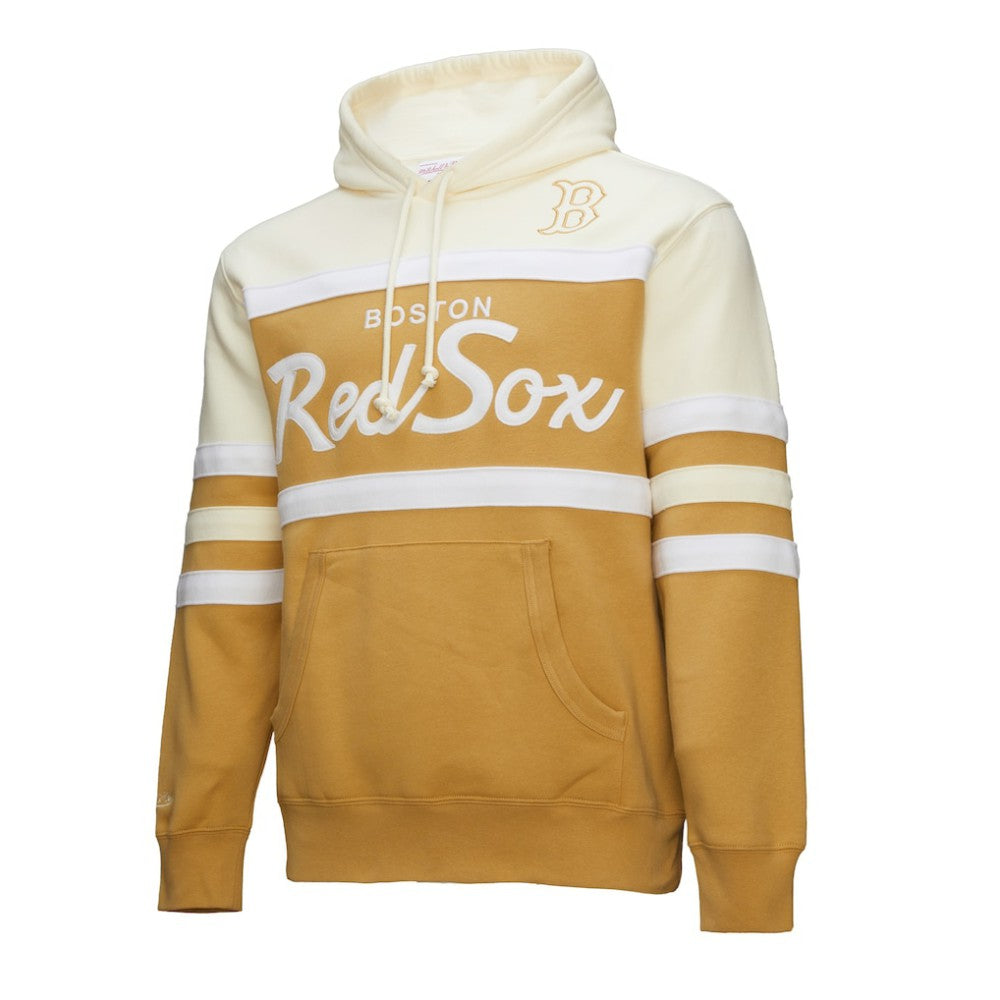 Boston Red Sox Mitchell & Ness Head Coach Pullover Hoodie Sale