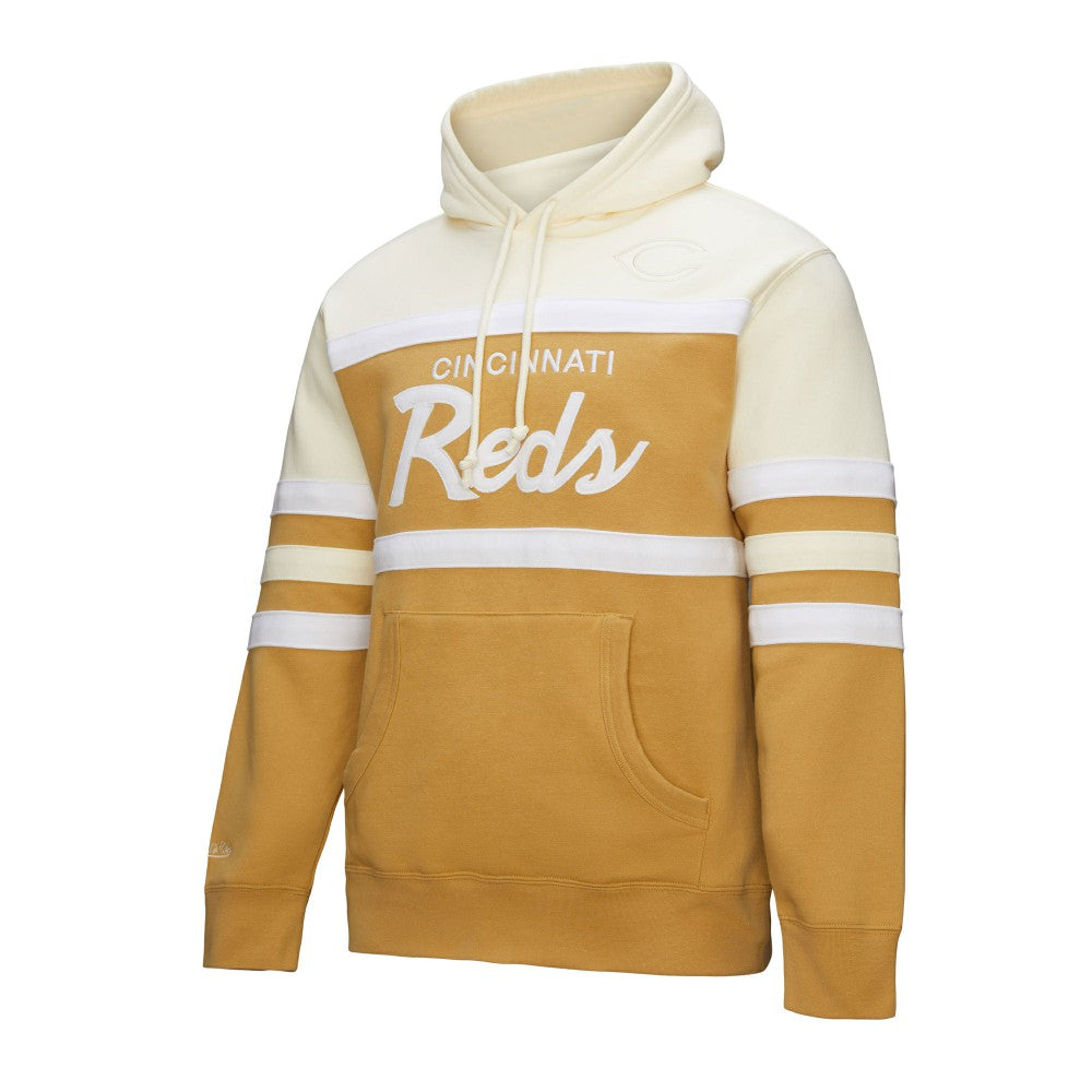 Cincinnati Reds Mitchell & Ness Head Coach Pullover Hoodie Near Me
