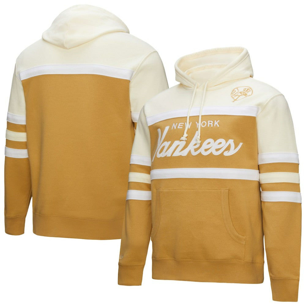 New York Yankees Mitchell & Ness Head Coach Pullover Hoodie for sale