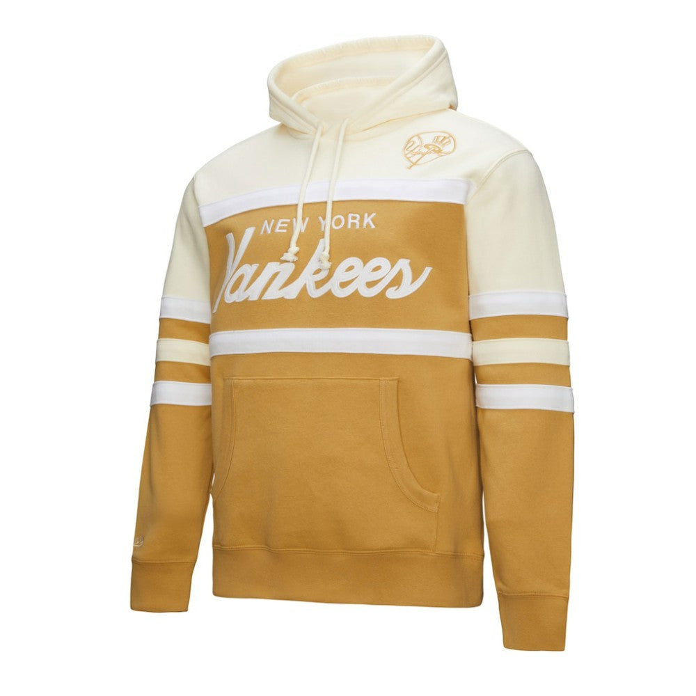 New York Yankees Mitchell & Ness Head Coach Pullover Hoodie for sale