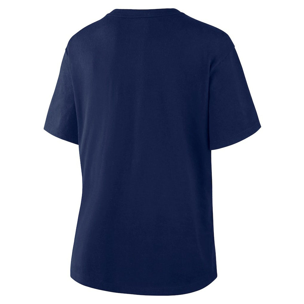 Dallas Cowboys Women's Line Em Up T-Shirt - Navy - Fanatics