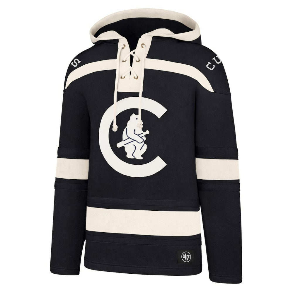 Chicago Cubs '47 Superior Lacer Pullover Hoodie for sale