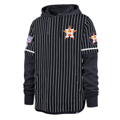 Houston Astros '47 Pinstripe Double Header Pullover Hoodie Online