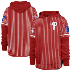 Philadelphia Phillies '47 Pinstripe Double Header Pullover Hoodie Discount