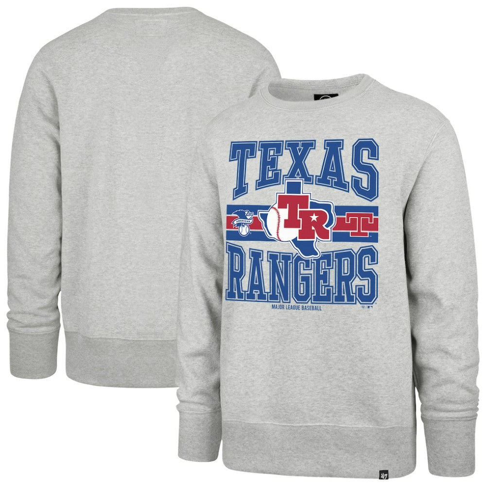 Texas Rangers '47 Letters Headline Pullover Sweatshirt Outlet