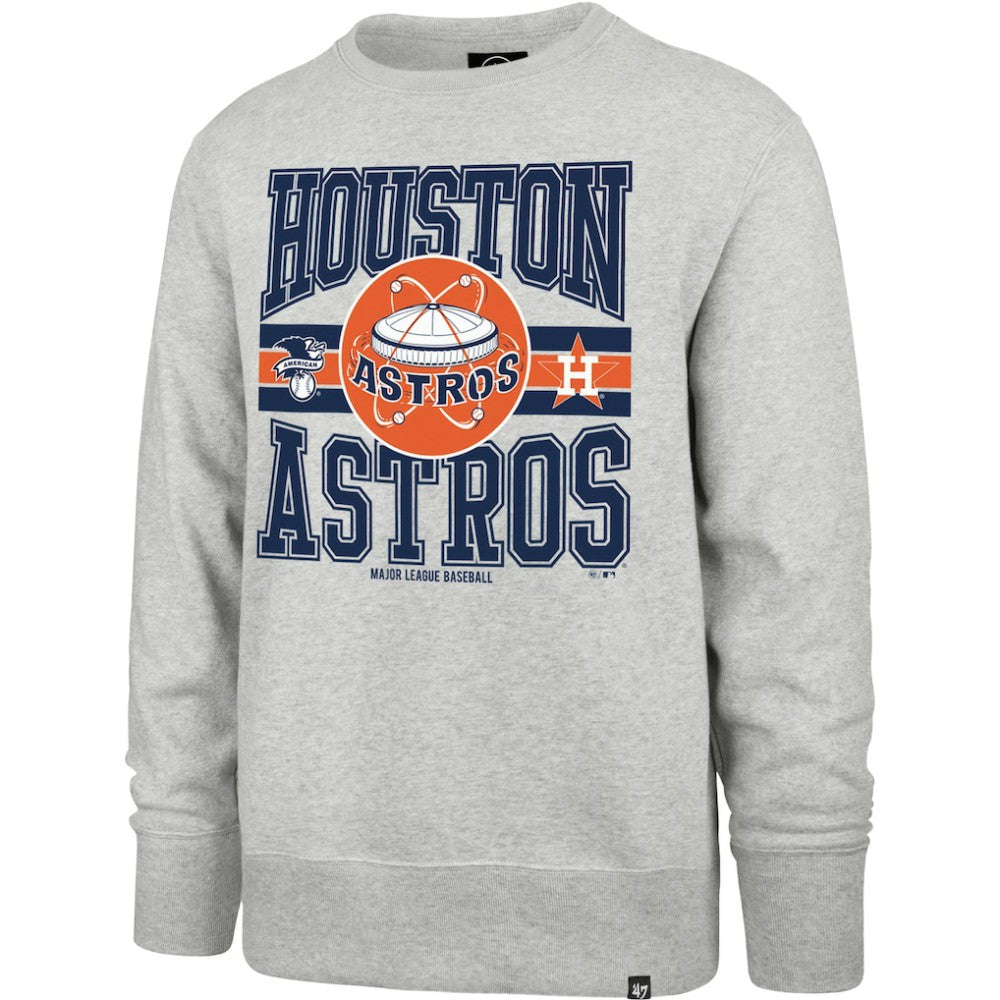 Houston Astros '47 Letters Headline Pullover Sweatshirt Outlet