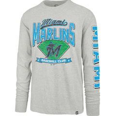 Miami Marlins '47 Fair Ball Franklin Long Sleeve T-Shirt Sale