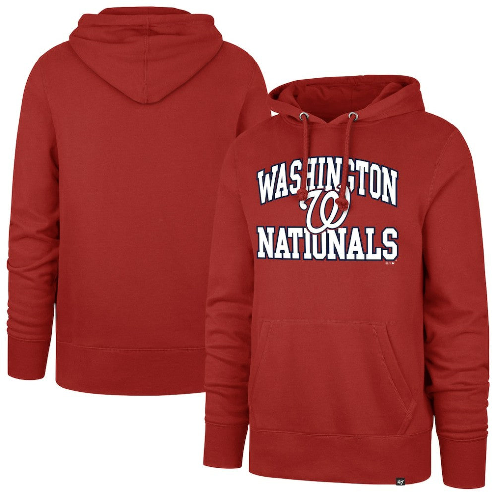 Washington Nationals '47  Velocity Headline Pullover Hoodie Online