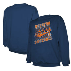 Houston Astros Stitches Lightweight Crew Sweatshirt Outlet
