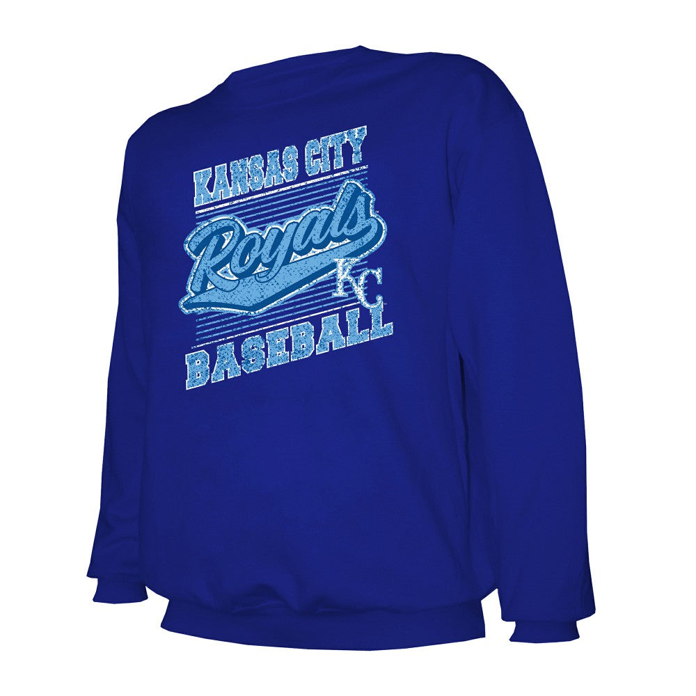 Kansas City Royals Stitches Lightweight Crew Sweatshirt Discount