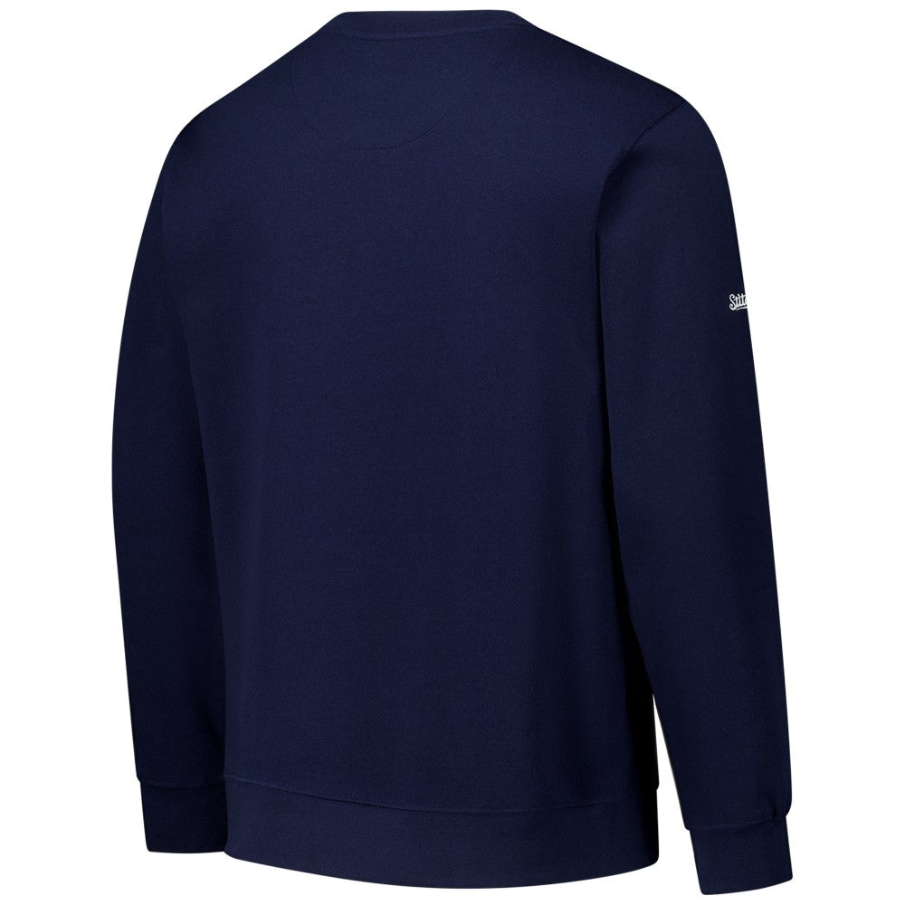 Milwaukee Brewers Stitches Lightweight Crew Sweatshirt Online