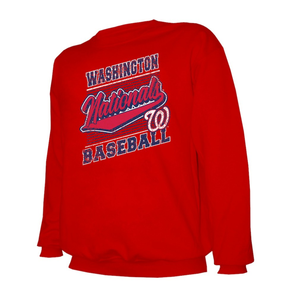 Washington Nationals Stitches Lightweight Crew Sweatshirt for sale