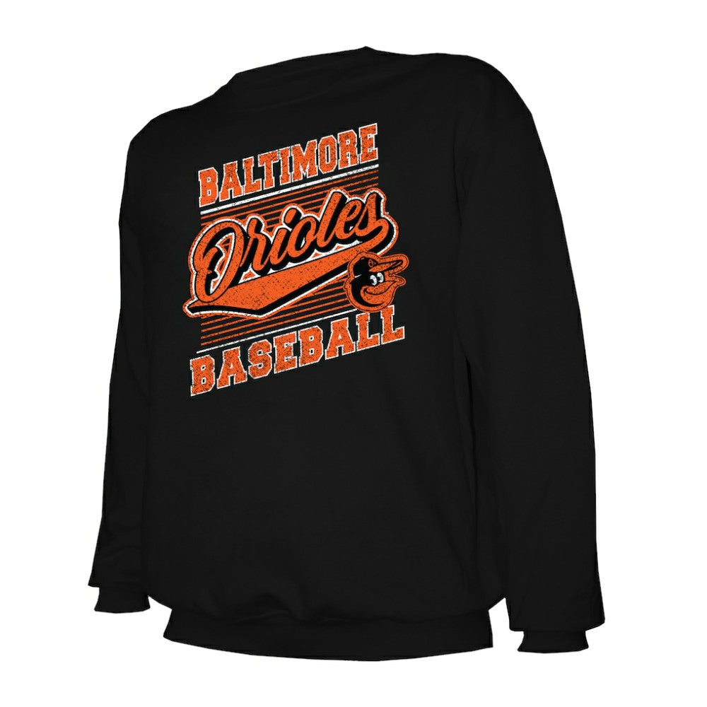 Baltimore Orioles Stitches Lightweight Crew Sweatshirt Sale
