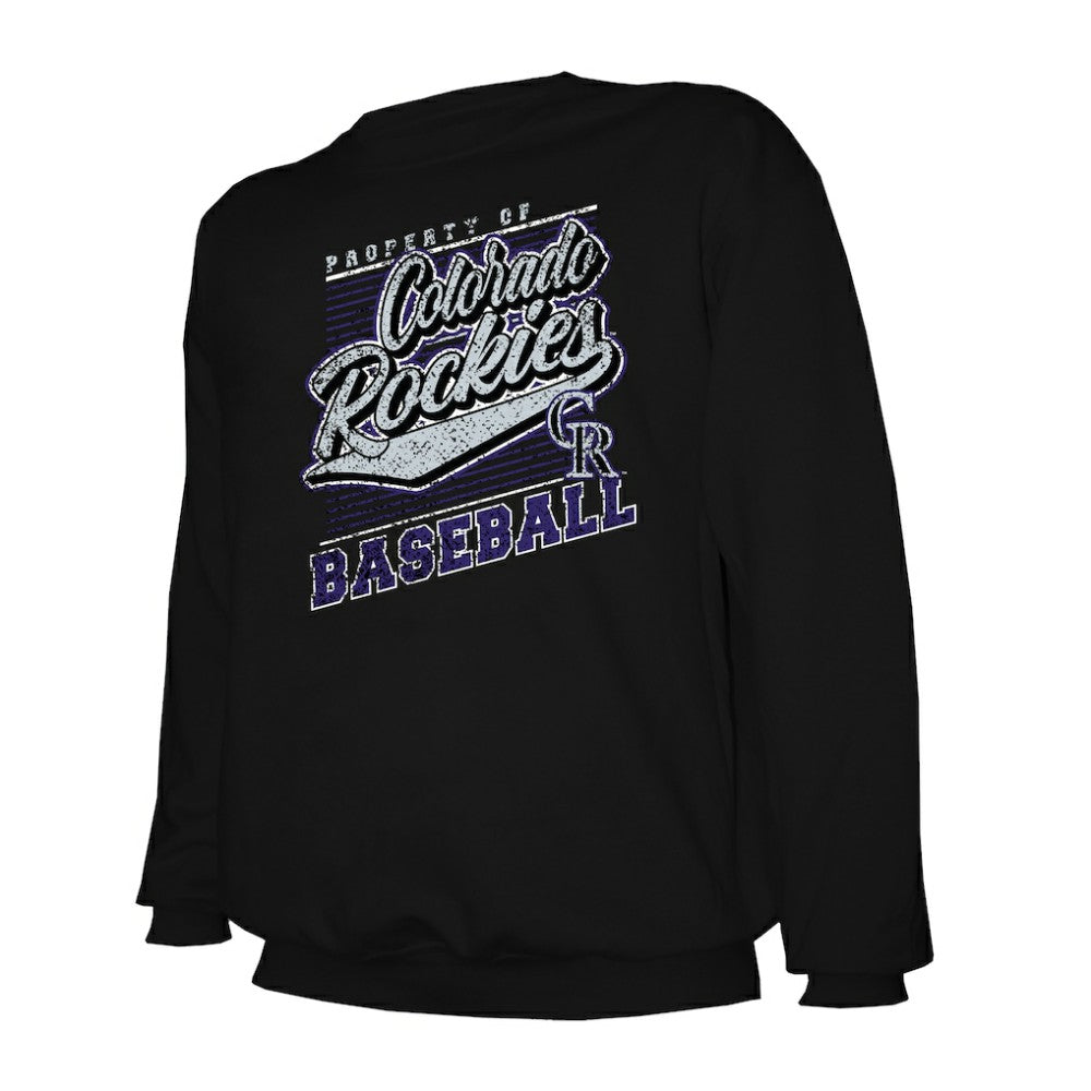 Colorado Rockies Stitches Lightweight Crew Sweatshirt for sale