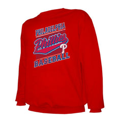 Philadelphia Phillies Stitches Lightweight Crew Sweatshirt Outlet