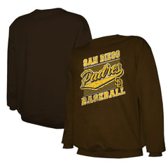 San Diego Padres Stitches Lightweight Crew Sweatshirt Discount