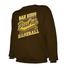 San Diego Padres Stitches Lightweight Crew Sweatshirt Discount