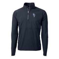 Kansas City Royals Cutter & Buck Adapt Eco Knit Hybrid Recycled Quarter-Zip Pullover Top Outlet