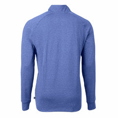 Kansas City Royals Cutter & Buck Adapt Eco Knit Heather Quarter-Zip Pullover Top Discount