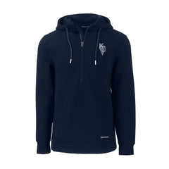 Kansas City Royals Cutter & Buck Roam Eco Recycled Half-Zip Pullover Hoodie Outlet