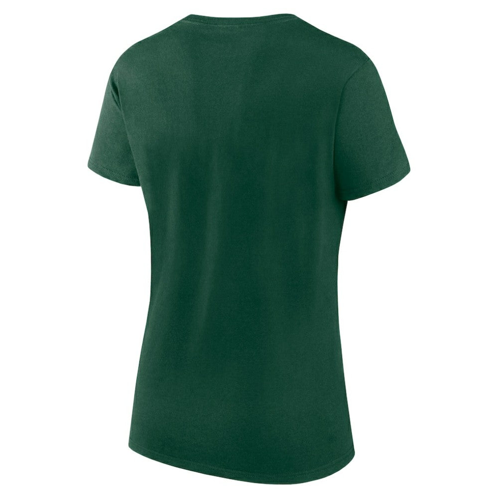 Minnesota Wild Logo Athletic Women's Unrivaled T-Shirt - Green | NHL sale