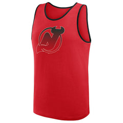 New Jersey Devils Logo Athletic Unmatched Success Tank Top - Red | NHL sale