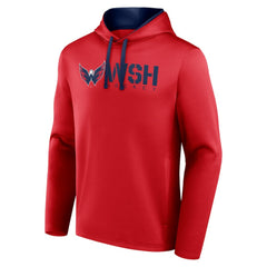 Washington Capitals Logo Athletic Head Start Pullover Hoodie - Red | NHL Lifestyle