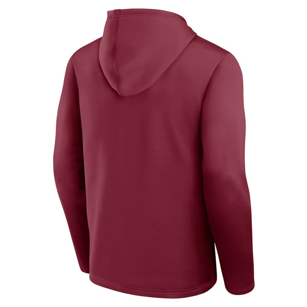 Colorado Avalanche Logo Athletic Head Start Pullover Hoodie - Burgundy | NHL discount