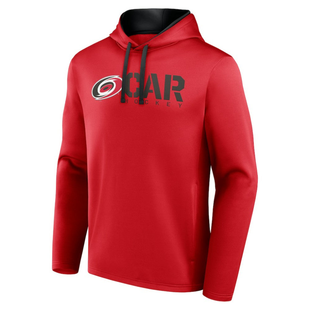 Carolina Hurricanes Logo Athletic Head Start Pullover Hoodie - Red | NHL online